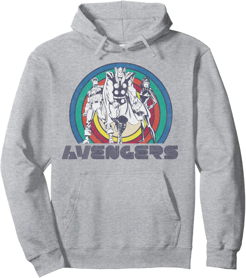 Marvel Avengers Classic Thor Black Widow Captain America Pullover Hoodie