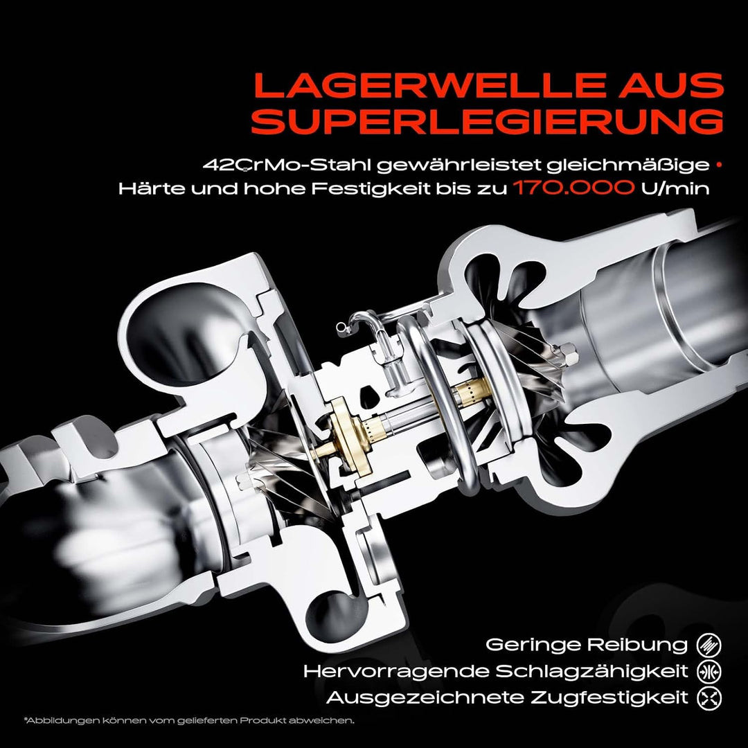 Frankberg Turbolader Kompatibel mit Mondeo III B5Y 2.0L 2000-2007 Mondeo III Turnier BWY 2.0L 2000-2