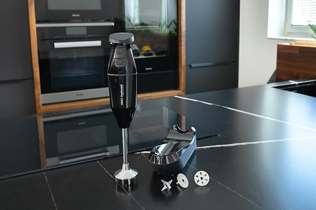ESGE Zauberstab Cordless, 2500 mAh Li-Ion Akku Stabmixer, Pürierstab, kabellos, bis zu 13.000 U/min,