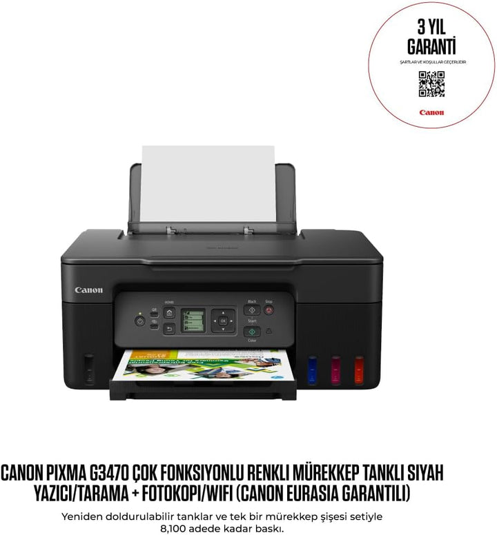 Canon PIXMA G3470 Tintenstrahl A4 4800 x 1200 DPI WLAN (5805C009)