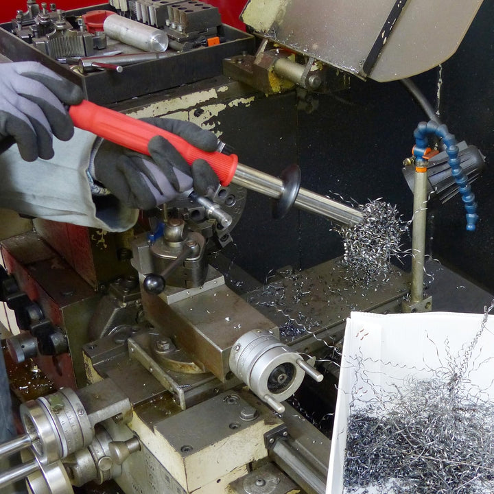 Aschemagnet, Nagelmagnet, Kaminofenmagnet zur sicheren Entfernung von Eisenteilen, auch aus der heis