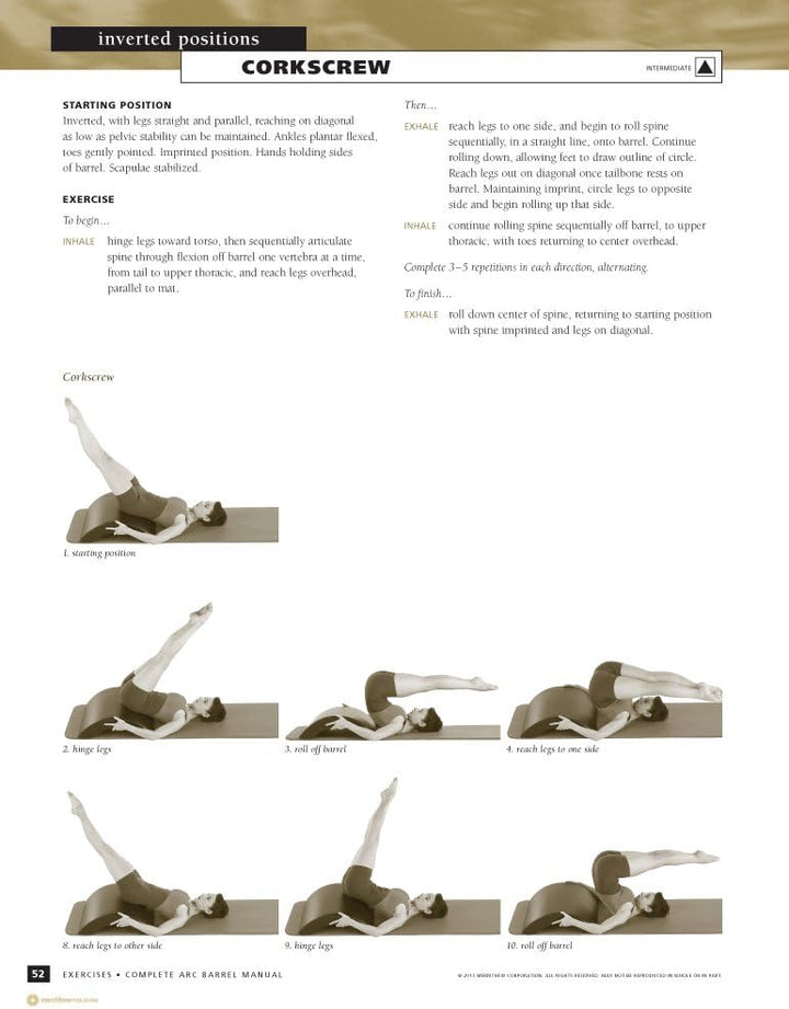 STOTT PILATES Manuell – Kompletter Bogenlauf.