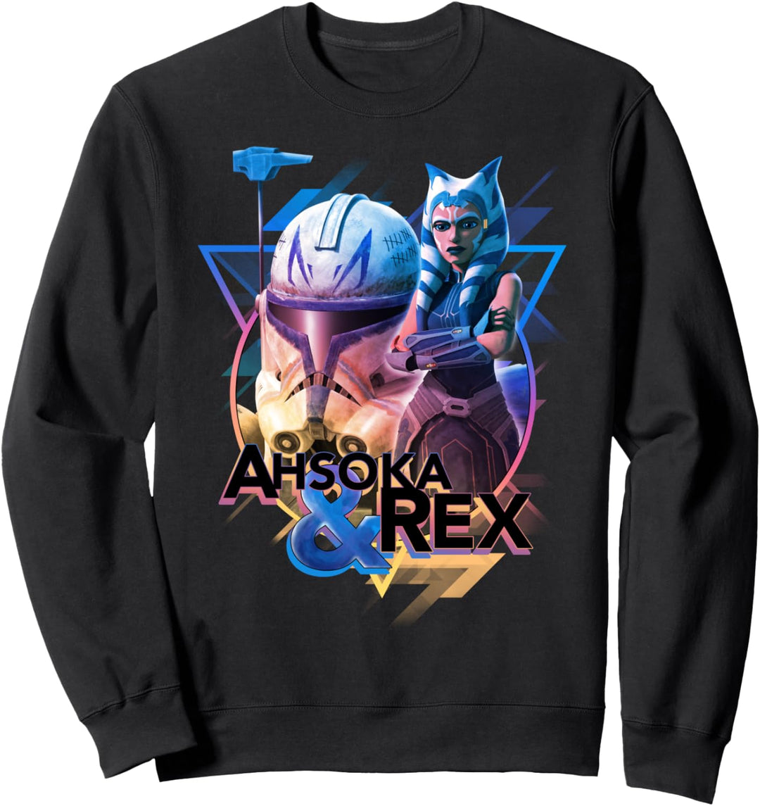 Star Wars: The Clone Wars Ahsoka & Rex Triangle Portrait Sweatshirt