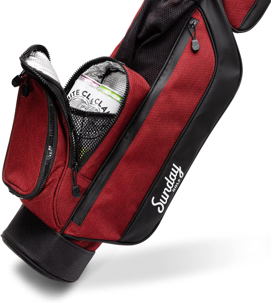 Sunday Golf Loma Tasche – Leichte Tasche mit Riemen und Ständer – Leicht zu tragende Pitch n Putt-Go