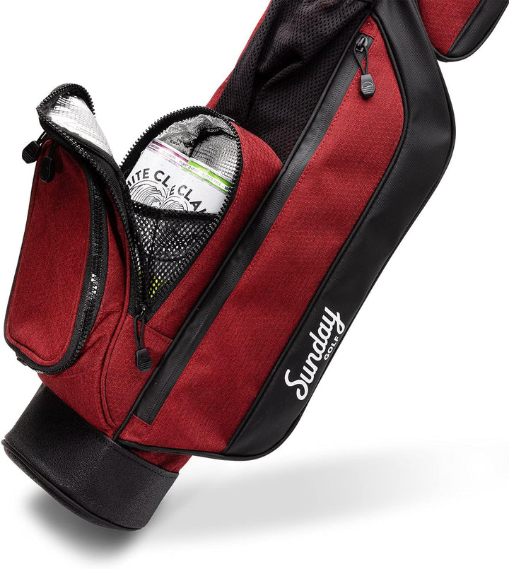 Sunday Golf Loma Tasche – Leichte Tasche mit Riemen und Ständer – Leicht zu tragende Pitch n Putt-Go