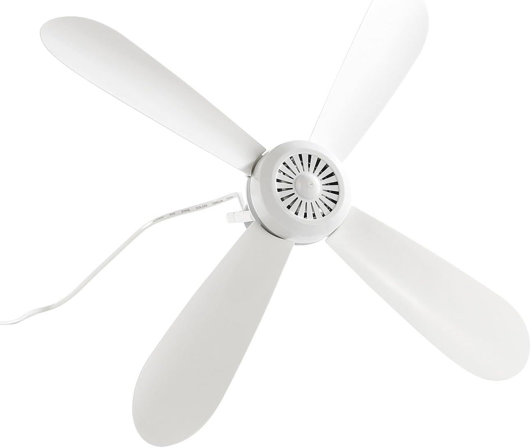 PEARL Mobiler Ventilator: 4er-Set Mobiler Deckenventilator mit Aufhänger, 230V, Ein/Aus-Schalter (Ca