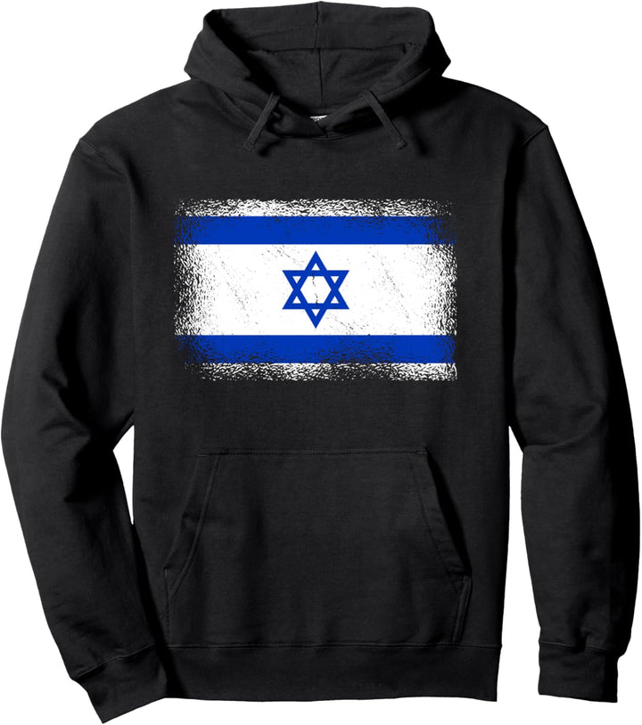 Israelische Flagge Israel Pullover Hoodie