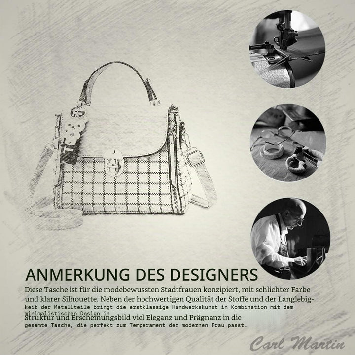 NICOLE&amp;DORIS Handtaschen für Damen Niedliche Umhängetasche Mädchen Reissverschluss Handtasche PU Led
