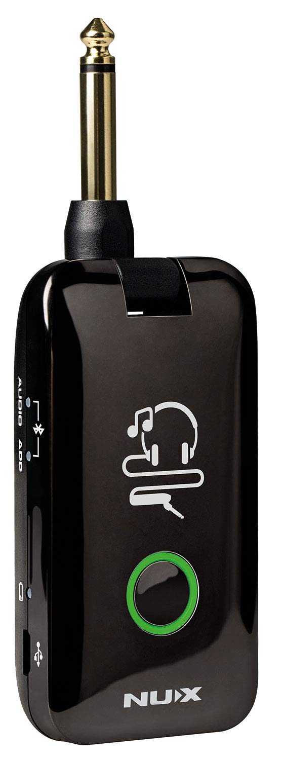 Nux Mighty Plug Silent-Play-Gerät für Gitarristen und Bassisten (mit verschiedenen Effekten, Modelin