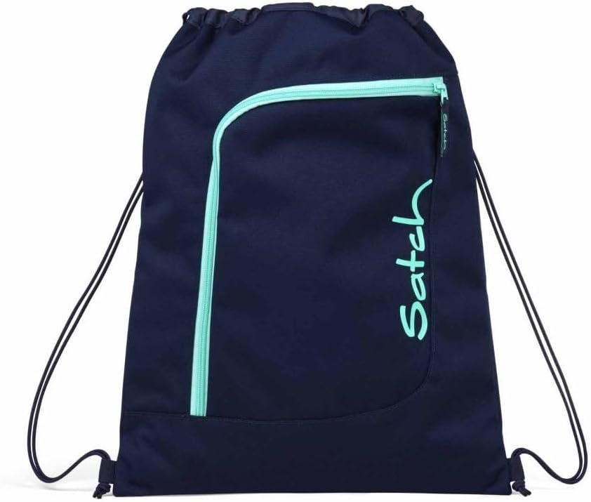 Satch Pack Schulrucksack Set 3tlg. inkl. Schlamperbox und Sportbeutel (Ocean Mint), Ocean Mint