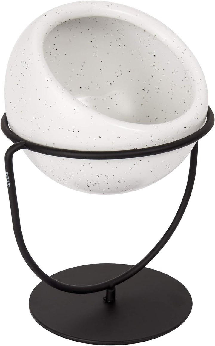 Umbra Nesta PFLANZENHALTER ZUM HÄNGEN ODER Stellen Weiss/SCHWARZ, Metall, 19 x 17 x 14 cm Single Vas