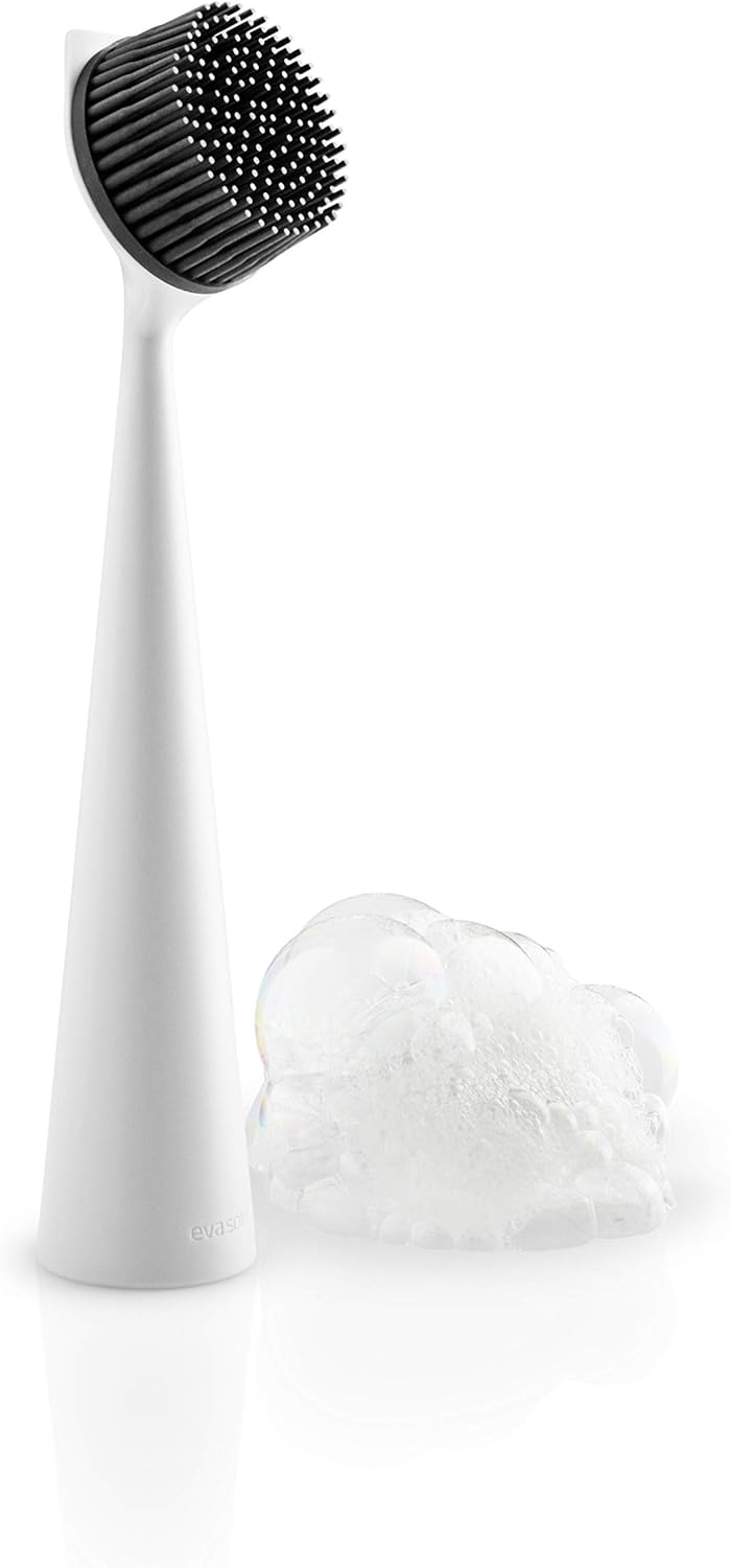 EVA SOLO | Spülbürste Marble Grey | Glattes, hygienisches Design | Marble Grey Marmorgrau, Marmorgra