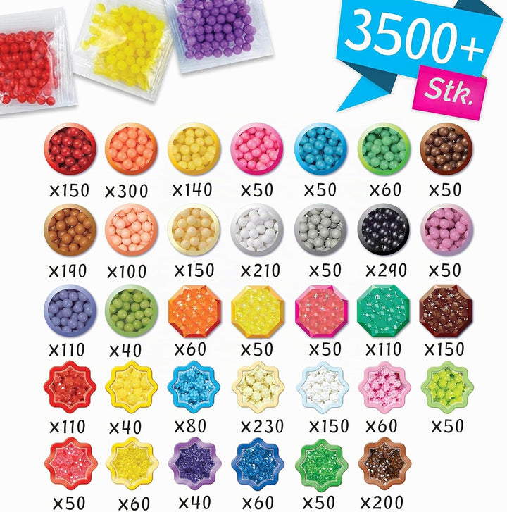 Aquabeads 31838 Mega Bastelbox Bauernhof - Bastelset Single, Single