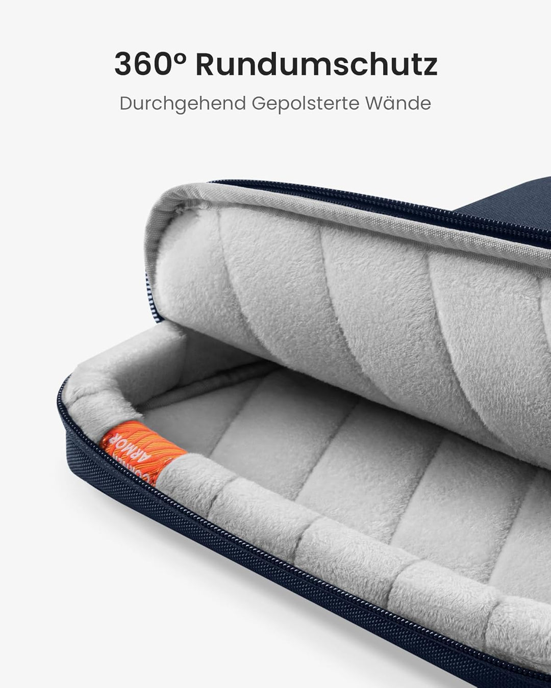 tomtoc 360° Tasche Hülle für 14-Zoll Neu MacBook Pro M3/M2/M1 Pro/Max A2992 A2918 A2779 A2442 2023-2