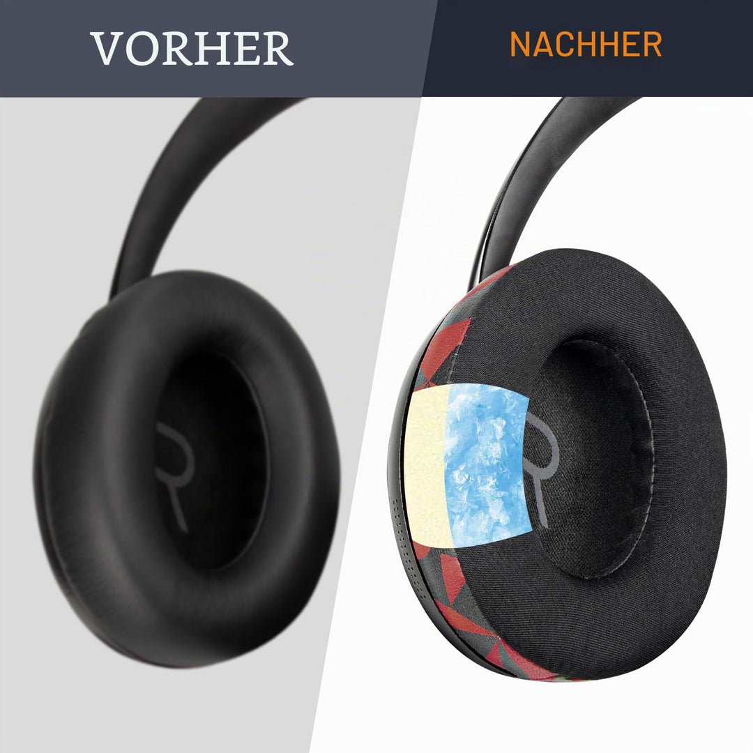 SOULWIT Kühlgel Ersatzpolster Ersatz Ohrpolster für Bose 700 (NC700 NC 700) Noise Cancelling Kopfhör