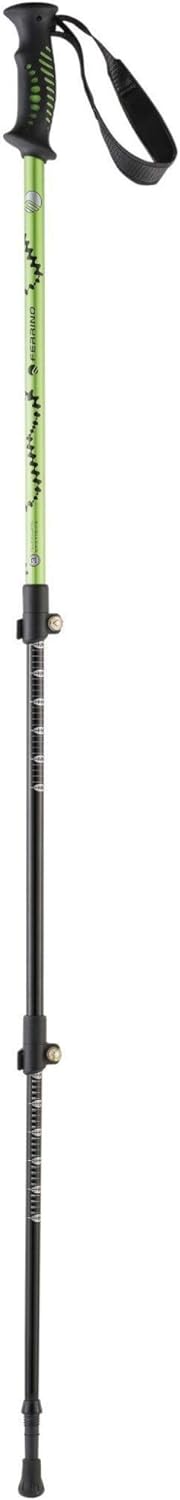 Ferrino Totem Paar 78132 evv grün schwarz Trekkingstöcke Wandern Wandern 65 cm 135 cm L, L