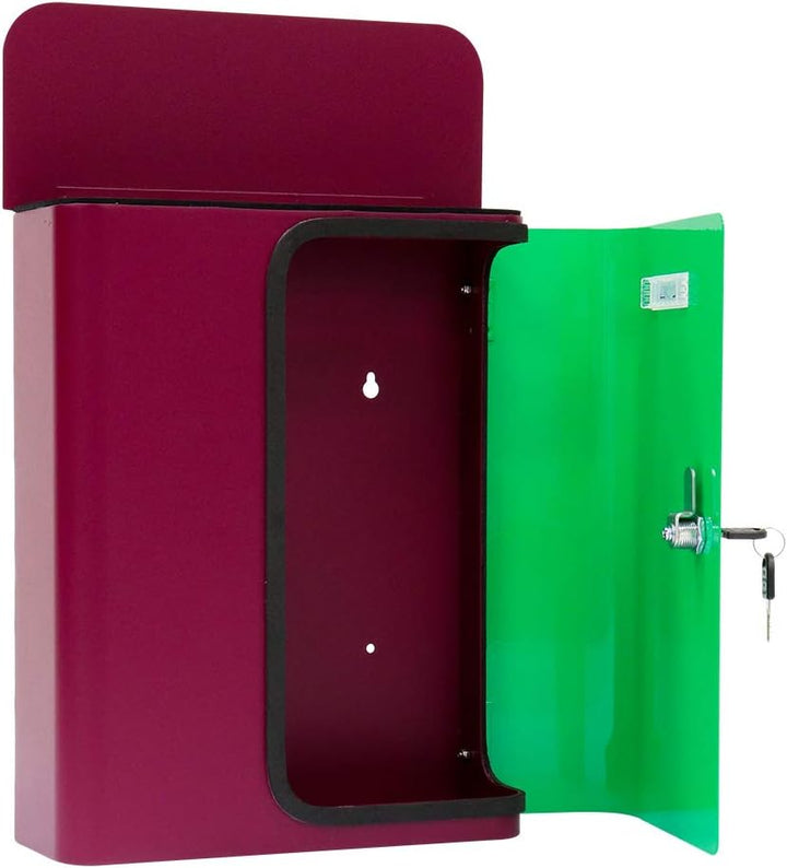 Rottner Briefkasten Splashy (Berry Neongrün), Berry Neongrün