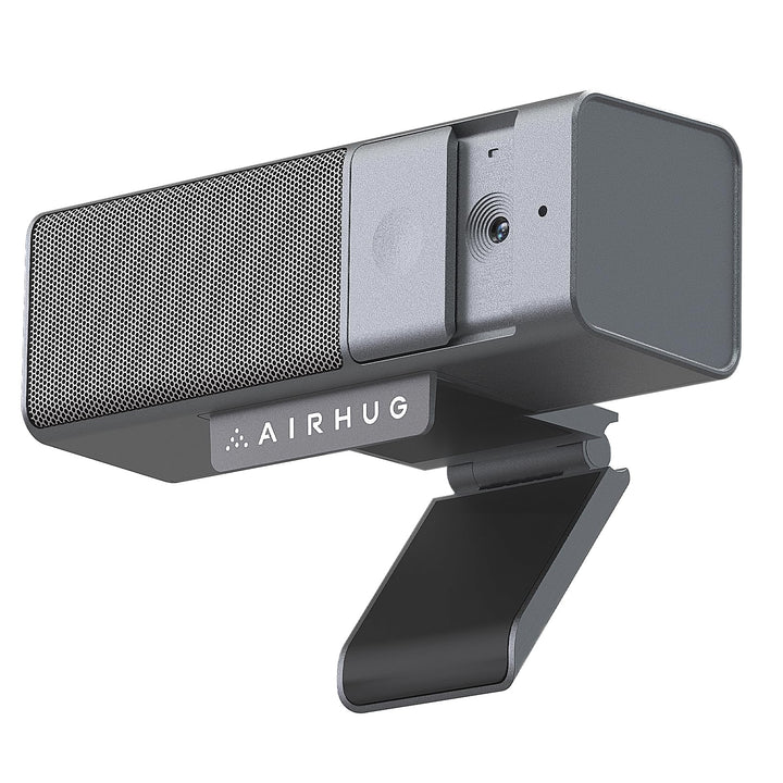 AIRHUG 3 in 1 1080P Webcam mit Mikrofon & Lautsprecher, USB Kamera für Videokonferenzen/Online-Klass