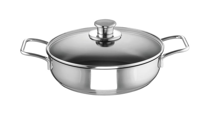 Schmorpfanne Green Life Edena, 28 cm, mit Glasdeckel