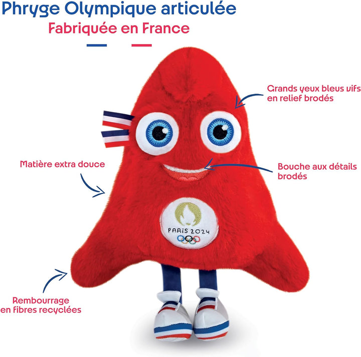 Doudou et Compagnie - Plüschtier, offizielles Maskottchen der Olympischen Spiele in Paris 2024 – Phr
