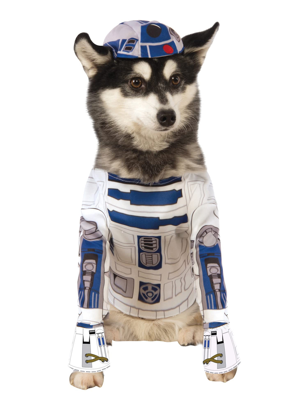 Rubie's 888249S Star Wars R2-D2 Hundekostüm, Weiss, Klein (Hals bis Schwanz 11“, Brust 17“) Karneval