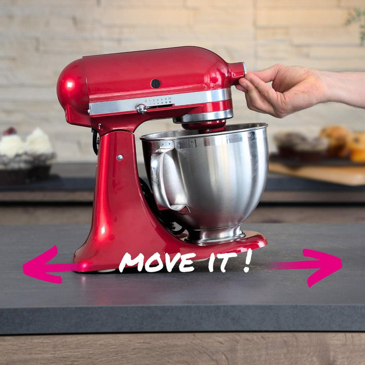 Kitty Professional Gleitfuss "Mover" kompatibel mit 4,3 und 4,8 Liter KitchenAid Küchenmaschinen 4,3