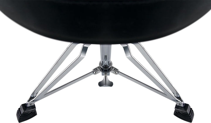 XDrum Session DHS-1 Schlagzeughocker (doppelstrebig, Höhenverstellbar 47-60cm, Durchmesser Sitzfläch