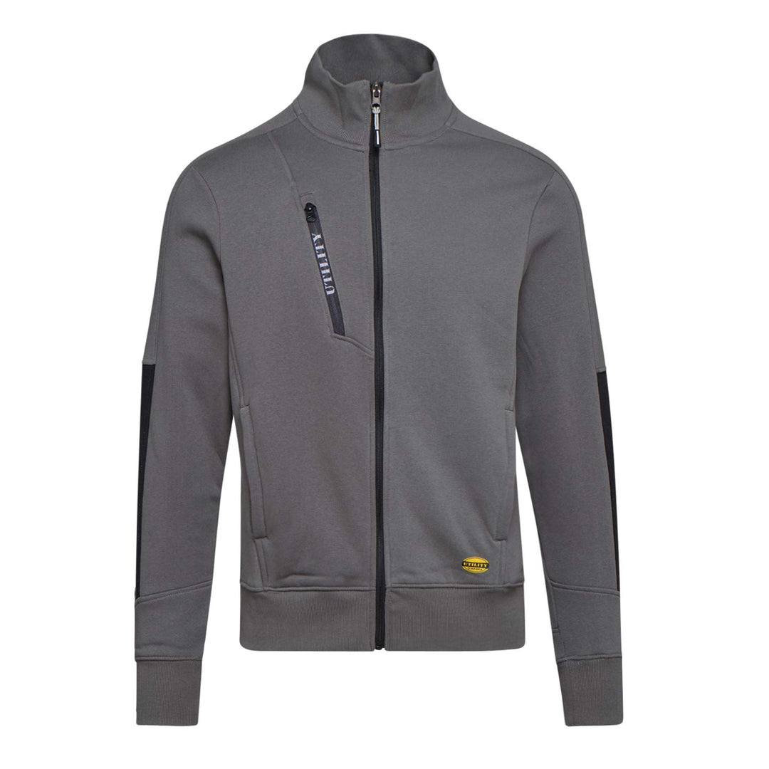 Utility Diadora Unisex Sweat&Shirt Sweatshirt FZ Litework L Gris, L Gris