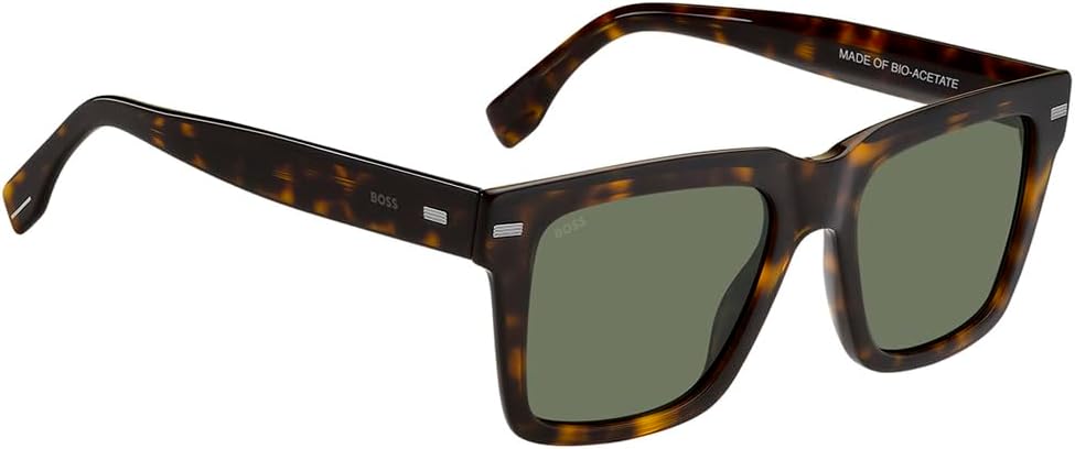 BOSS Hugo 1442/S Dark Havana/Green 53/19/145 Herren Sonnenbrillen