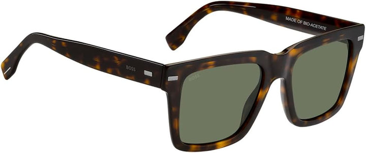 BOSS Hugo 1442/S Dark Havana/Green 53/19/145 Herren Sonnenbrillen