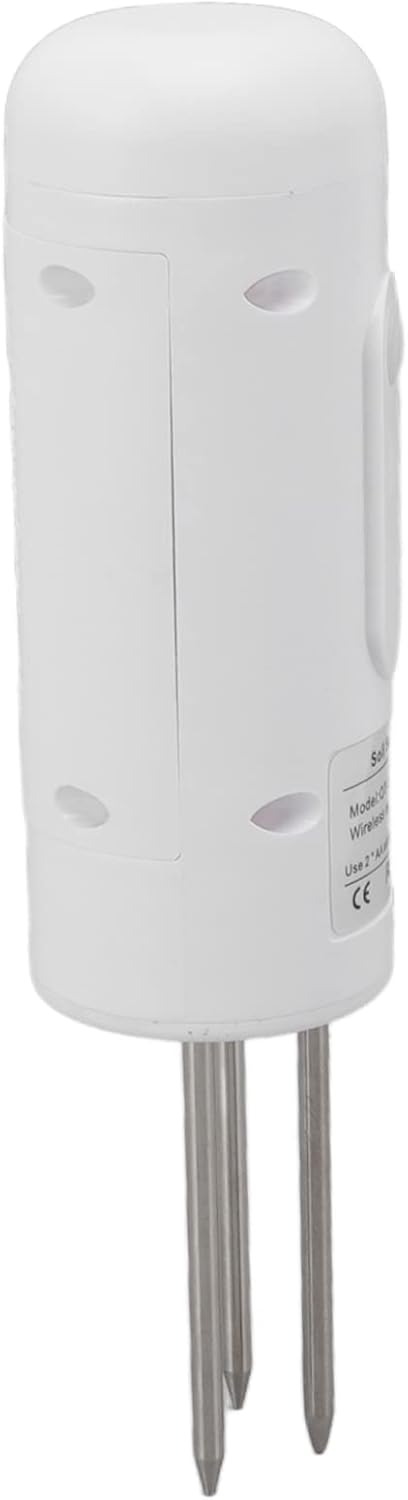TOPINCN Drahtloses Bodensensor-Temperatur- und Feuchtigkeitsmessgerät für Zigbee Gardening Potted Pl