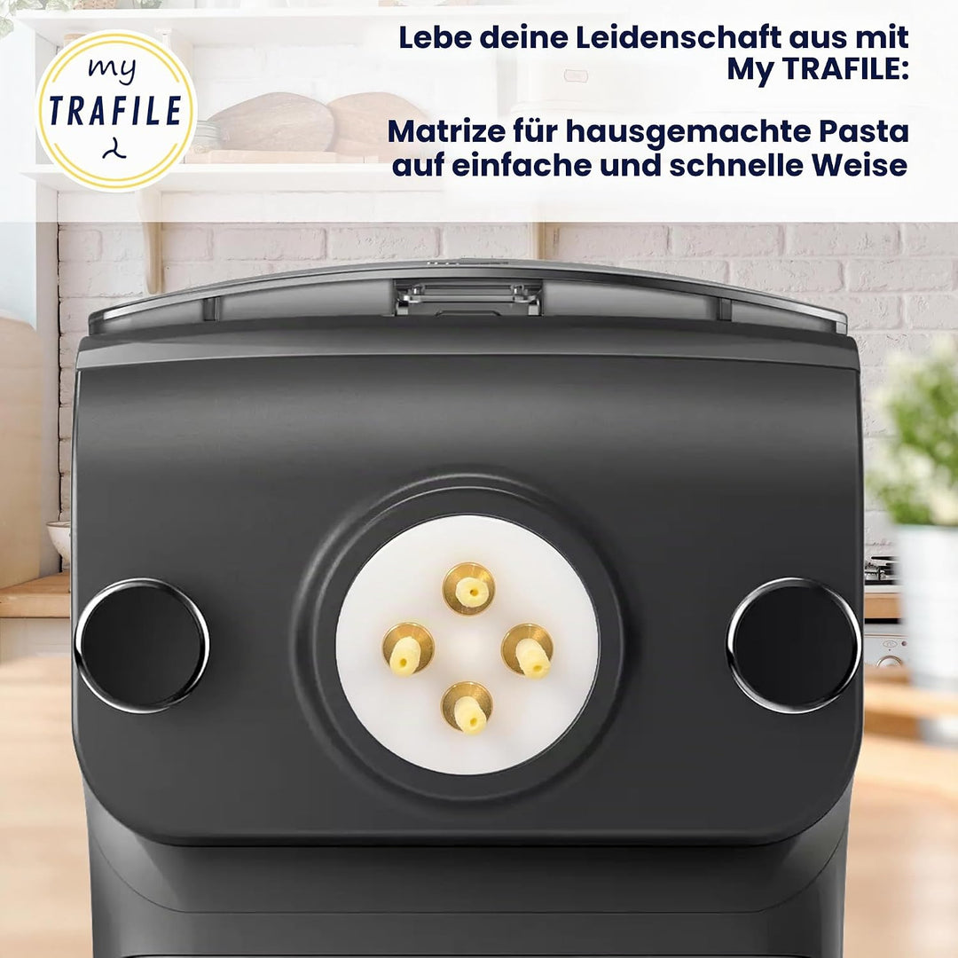 My Trafile - Matrize Linie Pro N°71 Bucatino Siciliano aus POM mit professionellen Einsätzen kompati