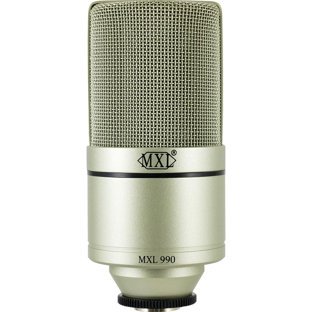 MXL 990 Kondensatormikrofon, Silber Single, Single