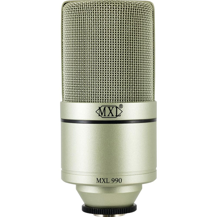 MXL 990 Kondensatormikrofon, Silber Single, Single