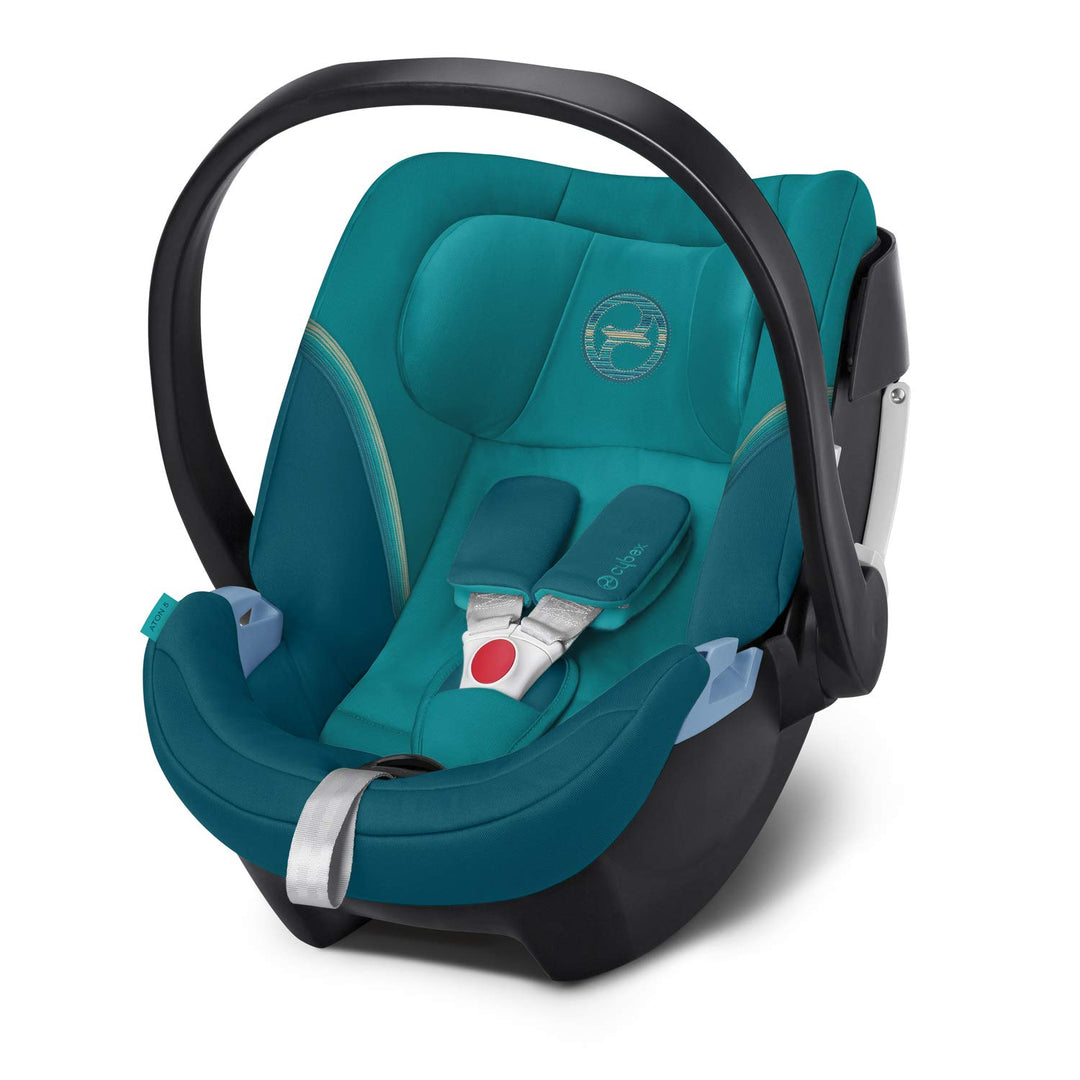 CYBEX Gold Babyschale Aton 5, Inkl. Neugeboreneneinlage, Ab Geburt bis ca. 18 Monate, Max. 13 kg, Ri