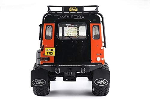 R/C Scale Accessories : Front & Rear Skid Plate for Traxxas TRX-4 Trail Defender Crawler - 28Pc Set