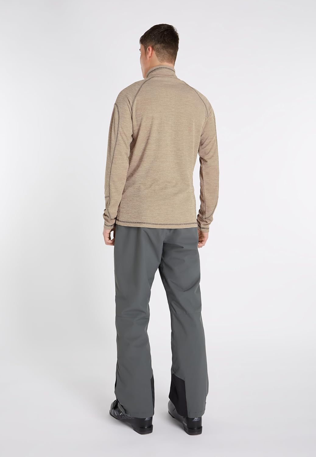Protest Men Langer Ärmel PRTLOUISIANA XS Kitoffwhite, XS Kitoffwhite