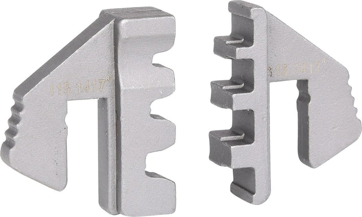 KS Tools PAAR Crimp-Einsätze für Zange 115.1401 für Flachstecker 4,8 und 6.3mm