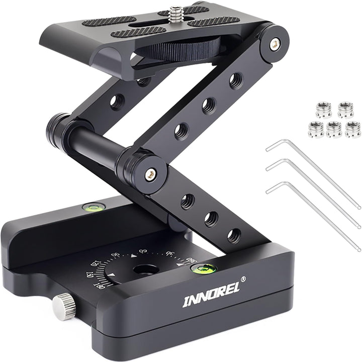 Stativ neigbar Z-flex Aluminiumlegierung CNC Innorel MH5 Horizontale Rotation um 360 ° mit 1/4 Zoll