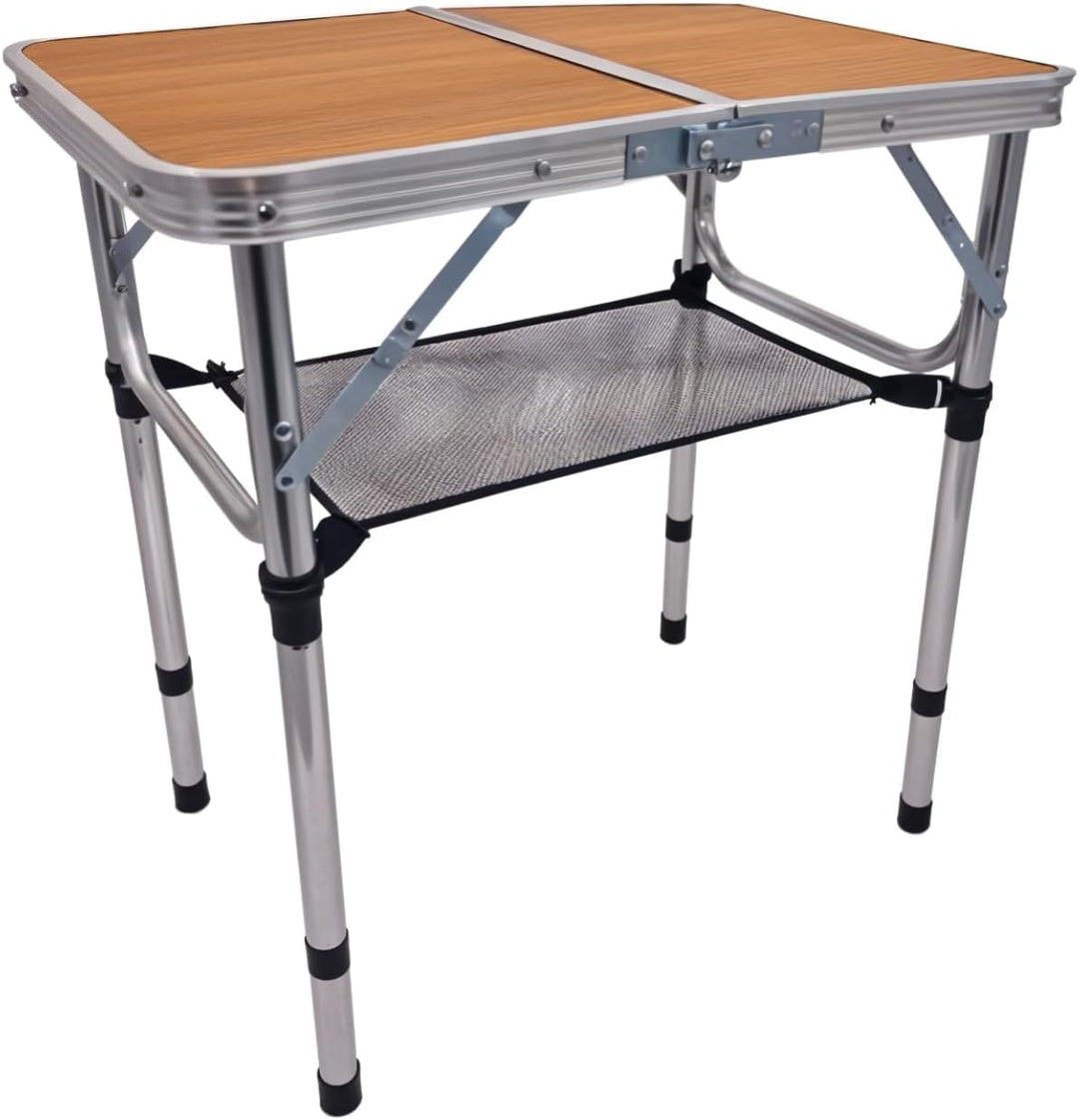 Preiswert & Gut Campingtisch klappbar Höhenverstellbar 26/50/62 cm Camping Tisch faltbar Klein Packm