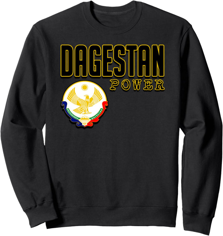 Dagestan Map, Cool Dagestan Flag Design, Dagestan Sweatshirt