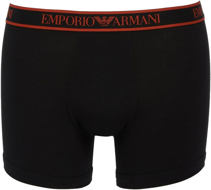 Emporio Armani Boxer 3 Pack Shorts Knit S Black/Black/Black, S Black/Black/Black
