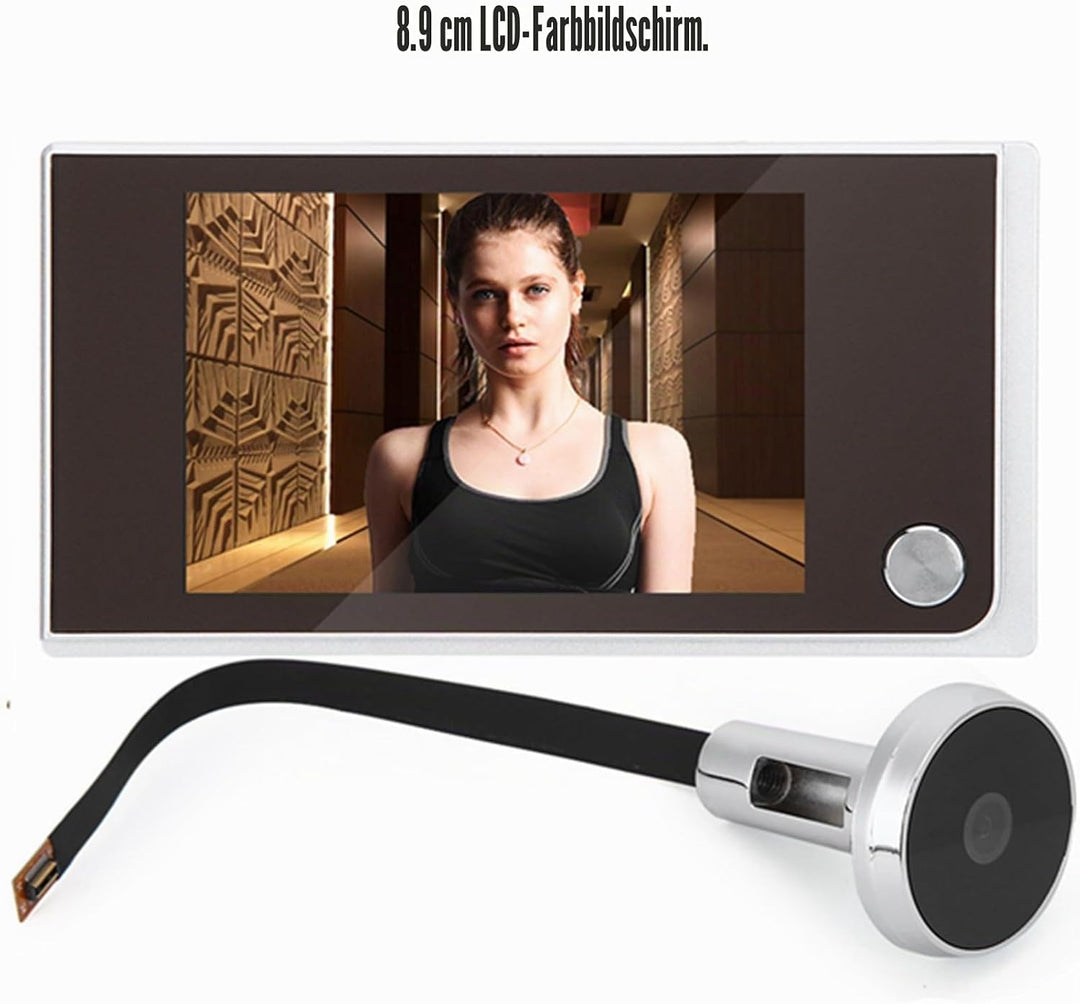 Digital Türspion, 3,5 Zoll LCD Farbbildschirm Digital Türspion Kamera, 120 ° Weitwinkel (HD Senior E