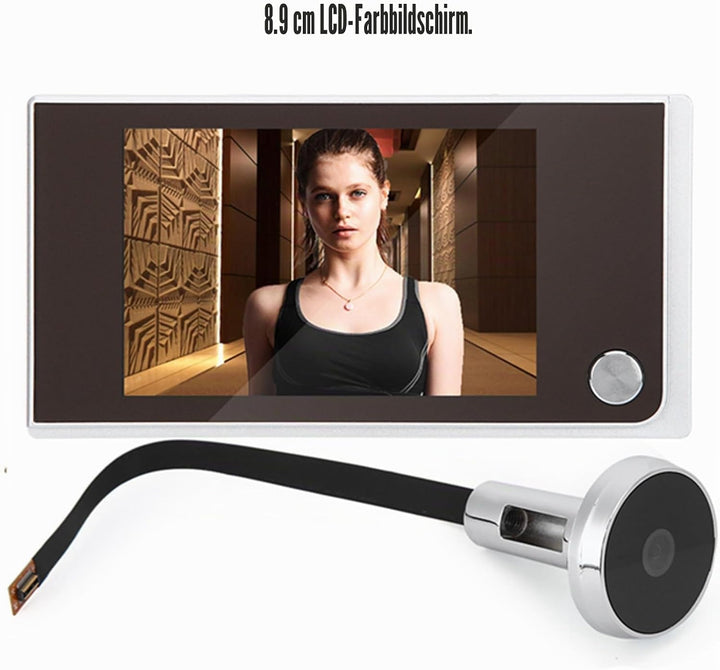 Digital Türspion, 3,5 Zoll LCD Farbbildschirm Digital Türspion Kamera, 120 ° Weitwinkel (HD Senior E