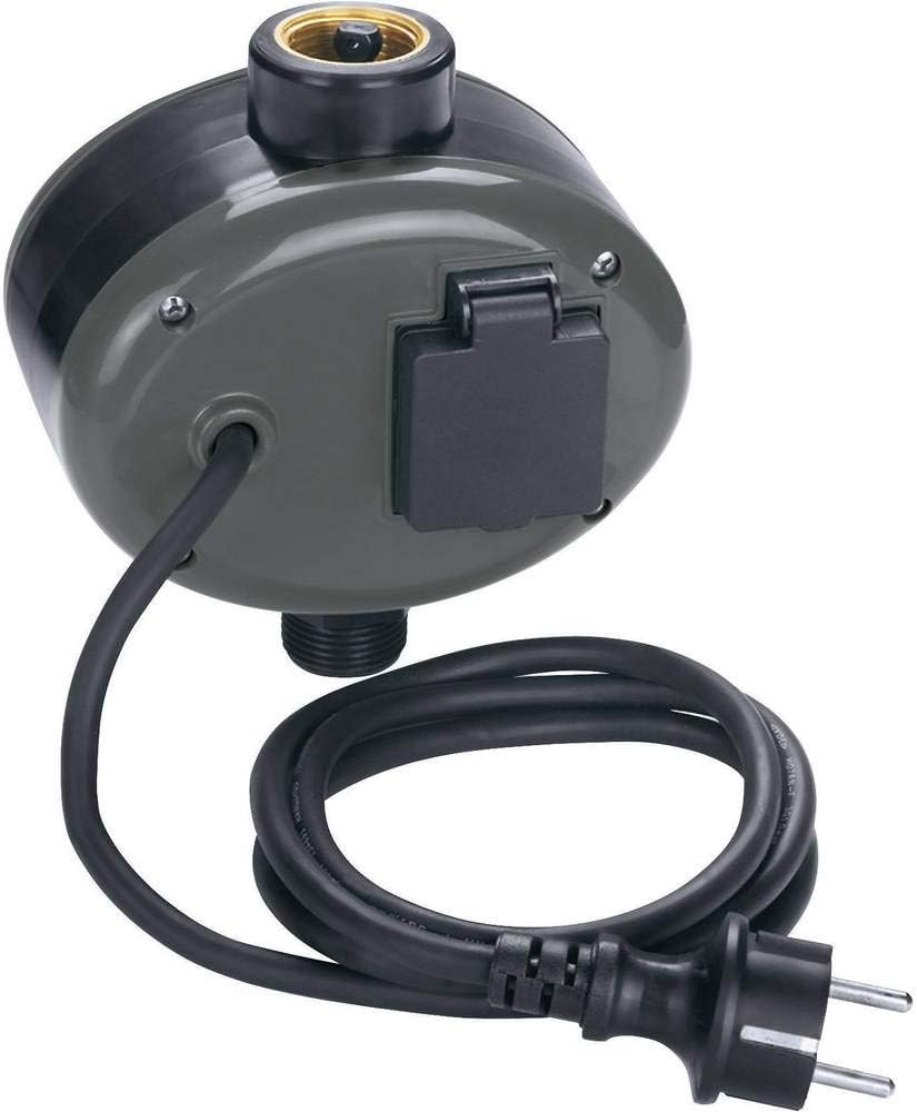 Original Einhell Elektrischer Durchflussschalter (10 bar, Rückschlagventil, Anschluss-Adapter, 1.45