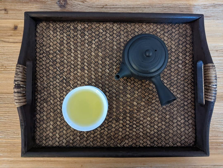 Kyusu Japanische Teekanne aus Keramik mit Teesieb aus Edelstahl, Japan Einhand-Teekanne Black 200ml,