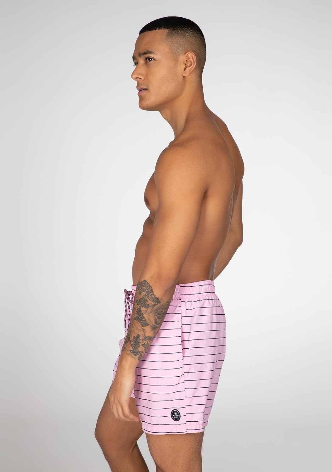 Protest Herren Beachshort Sharif XL Rosa (Pastel Pink), XL Rosa (Pastel Pink)