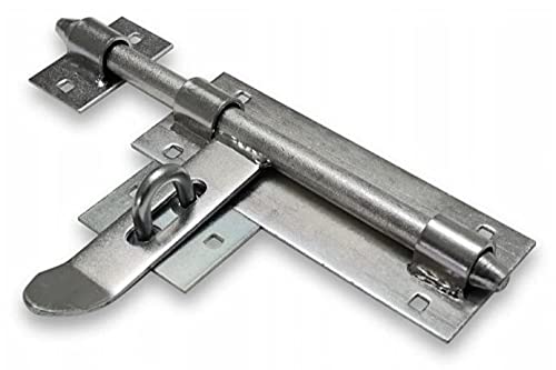 WDB Torriegel 270 mm - Türriegel - Gartentor Riegel - Schieberiegel - Riegel für das Tor - Bolzenrie
