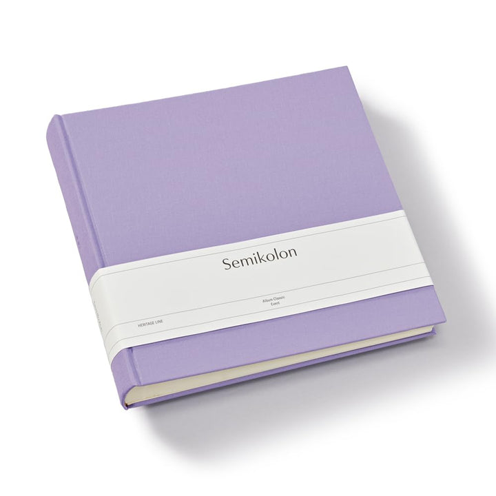 Semikolon 370103 Foto-Album Classic Event - 24 x 23 cm - 60 Seiten cremefarben, für ca. 60 Fotos - l
