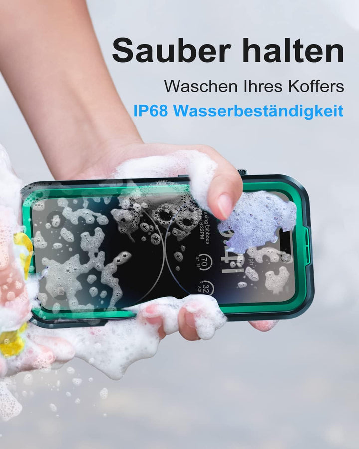 WIFORT für iPhone 14 Pro Wasserdicht Hülle mit Magsafe - 360 Grad Schutzhülle Outdoor Handyhülle IP6
